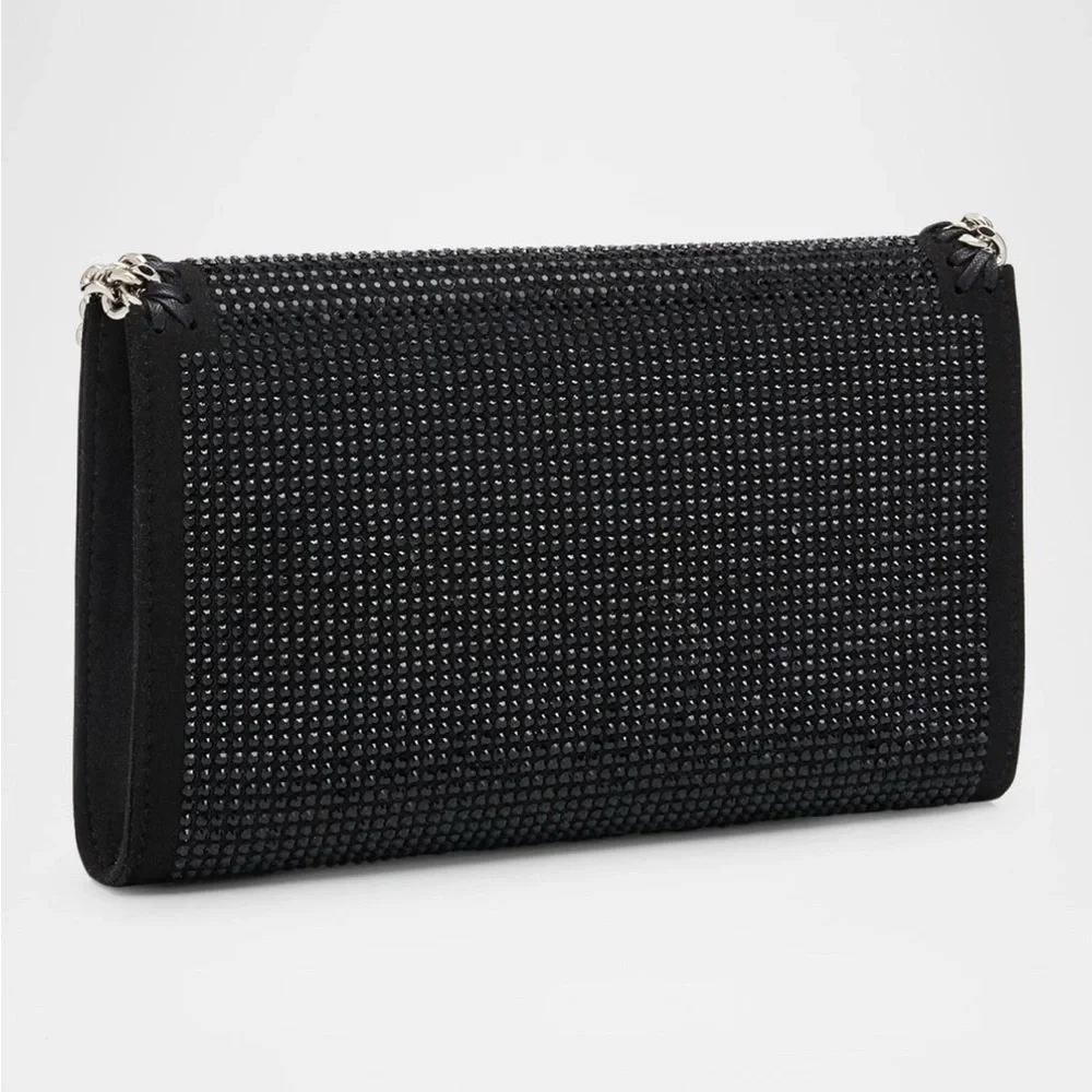 Stella McCartney Falabella Mini Hotfix Crystal Crossbody Bag